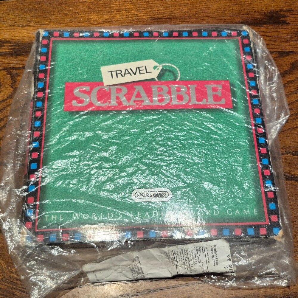 Travel Scrabble Board Game